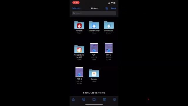 How to Merge Multiple PDF File into One PDF file in iPhone смотреть онлайн
