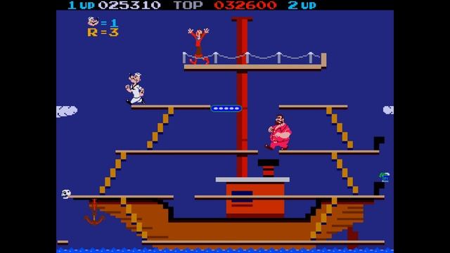 Popeye (Arcade) смотреть онлайн