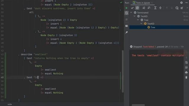 TDD KD Tree in elm ep 3: Smallest смотреть онлайн