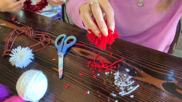 DIY Pom Pom heart смотреть онлайн