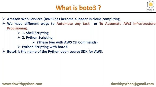 What is boto3 ? смотреть онлайн