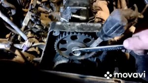 Нексия.Обрыв ремня ГРМ, последствия и снятие ГБЦ