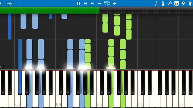 Dear Alice by Arai Tasuku [piano tutorial] (synthesia) смотреть онлайн