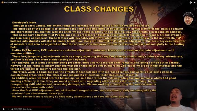 AznEric Black Desert Rant On Unexpected Nerfs & Buffs