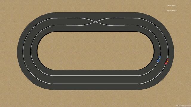 Slot Car Game Prototype progress #1 смотреть онлайн