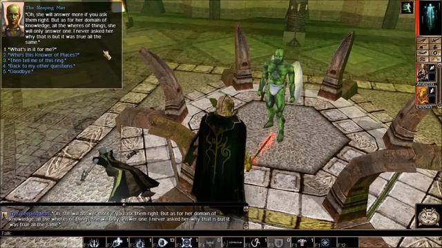 Neverwinter Nights HotU Playthrough Part 17: Aribeth De Tylmarande смотреть онлайн