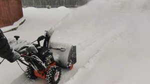 Снегоуборщик ПАТРИОТ "СИБИРЬ-110Е". Обзор и испытание.