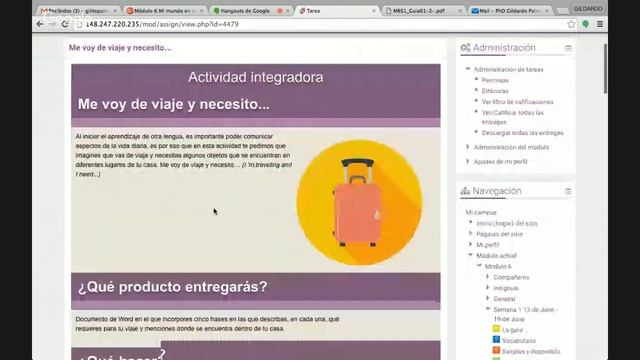 Módulo 6 Mi mundo en otra lengua Unidades 1 y 2 смотреть онлайн