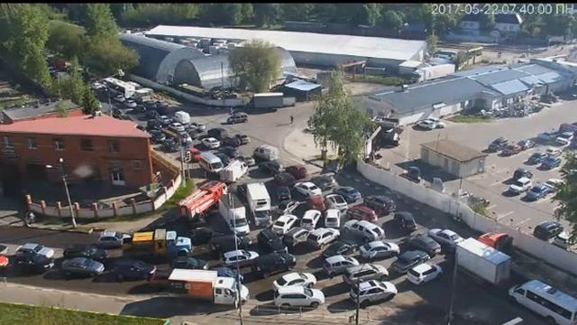 Пробка в Лыткарино. смотреть онлайн