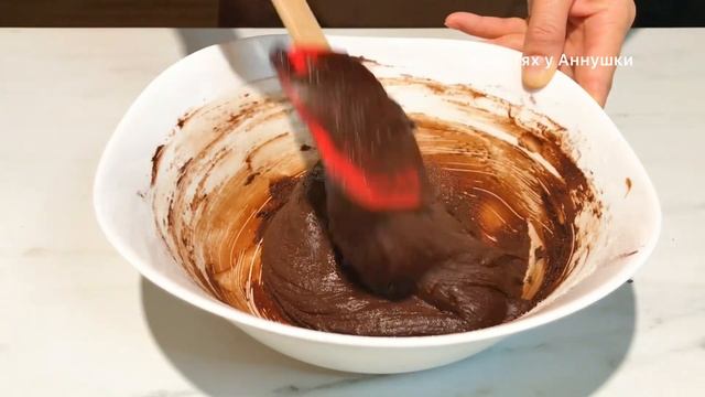 Ароматное и нежное шоколадное печенье к чаю. смотреть онлайн