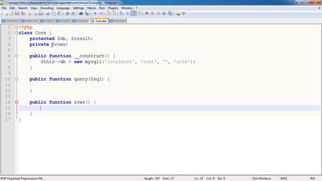 PHP Tutorials PHP AJAX Chat Application Part 5 9 смотреть онлайн
