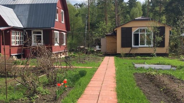 Пришла Весна Здравствуй Дача #надаче #весна #снтцентроспецстроевец #шевлягино #участок #панорама