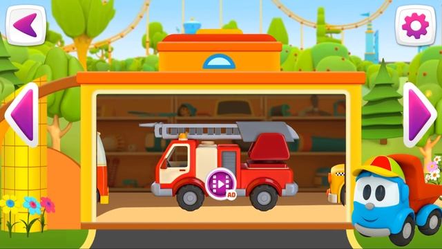 Leo the Truck 2 Jigsaw Puzzles & Cars for Kids - Fire Truck & Ambulance - Android Gameplay #1 смотреть онлайн