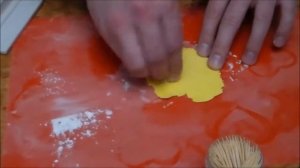 Ромашки из мастики. МК.