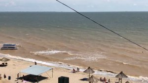 Посёлок Юрьевка донецкая область. Азовское море, пляж