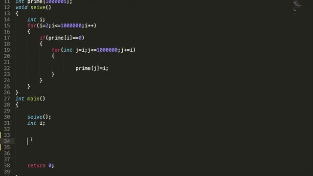 Prime factors with their count in log(N) complexity смотреть онлайн