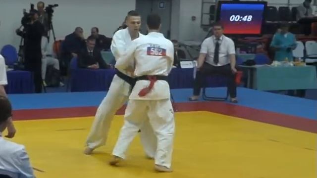 Чемпионат и первенство России 2019 по Киокусинкай Тумашев Иван 1 бой смотреть онлайн