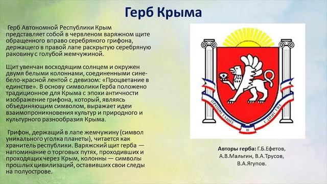 Символы полуострова