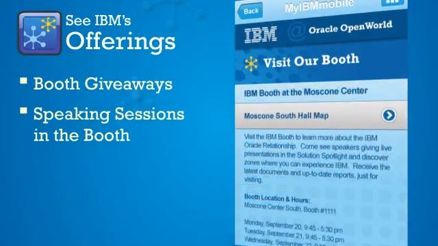 MyIBMmobile - Your Guide to Navigating IBM at Oracle OpenWorld 2010 смотреть онлайн