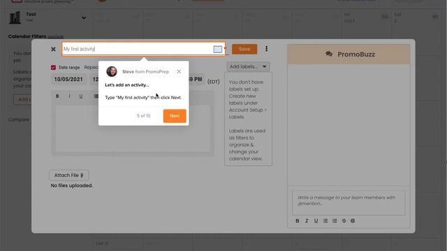 PromoPrep Onboarding User Flow смотреть онлайн