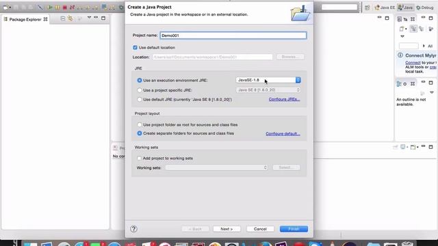 CREATE JAVA PROJECT IN ECLIPSE | JAVA PROGRAM | TUTORIAL 1 смотреть онлайн