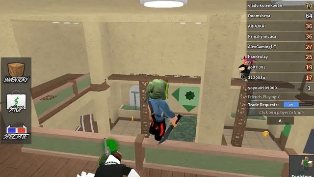 Я стал убийцей.ROBLOX.Murder Mystery 2.