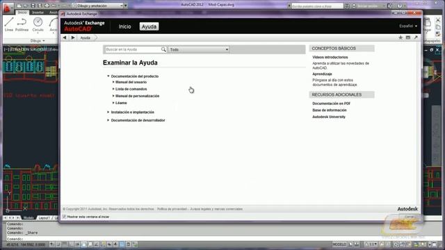 31.5-a Autocad e Internet (Curso Autocad 2012, www.guiasinmediatas.com) смотреть онлайн