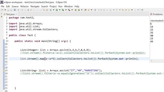 Java8 stream programming 2 (map) смотреть онлайн