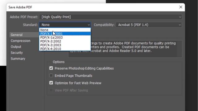 How To Save PDF Format In Adobe Photoshop CC - Adobe Photoshop PDF Export Settings смотреть онлайн