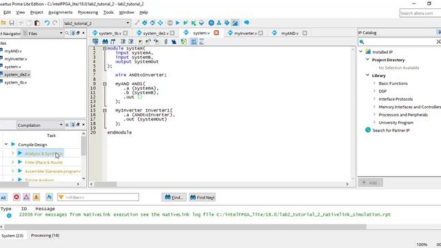 Intel Quartus: Errors in ModelSim смотреть онлайн