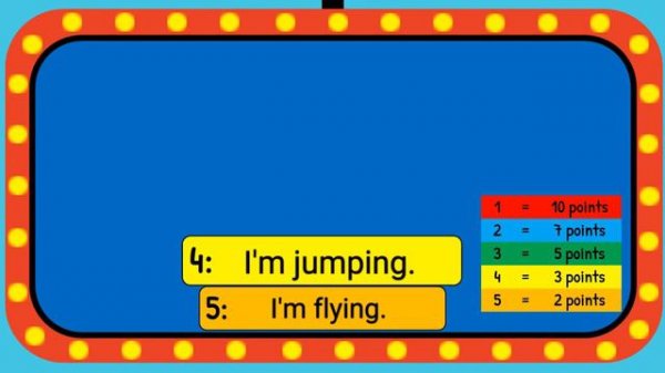 Easy English Quiz  ESL Classroom Games  Top Five Quiz