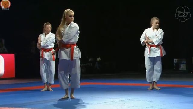 Open Rabat 2019: Россия - Словакия. Female Team Kata Bronze Medal Match смотреть онлайн