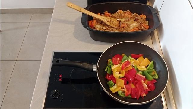 Кролик с овощами#в казане#на плите#рек смотреть онлайн