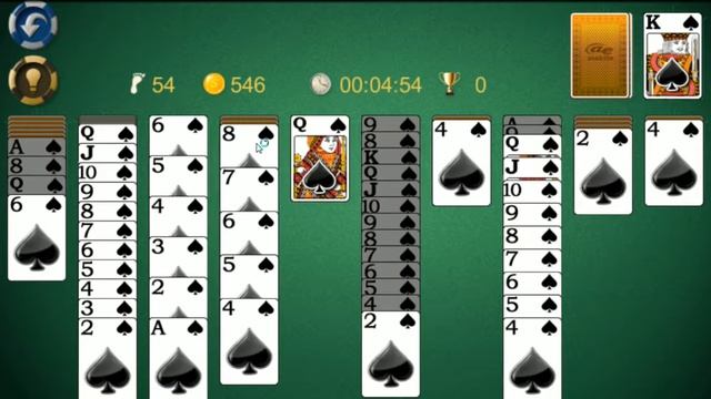AE SPIDER SOLITAIRE by AE-Mobile (android) смотреть онлайн