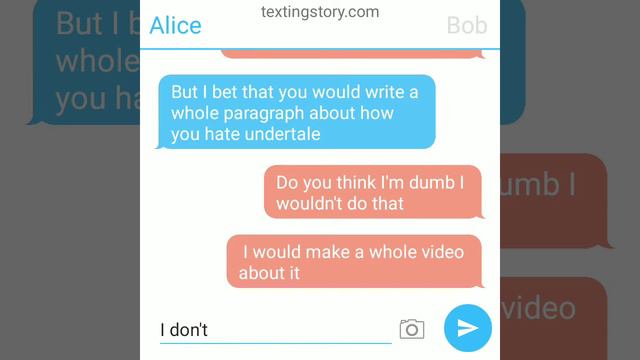 undertale hater texting stories смотреть онлайн