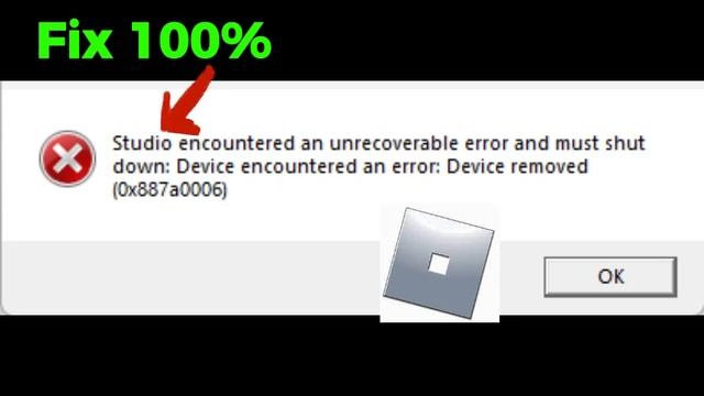 How To Fix Roblox Studio Encountered An Unrecoverable Error смотреть онлайн