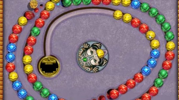 Zuma онлайн 1 часть (используя комбо и прострелы)