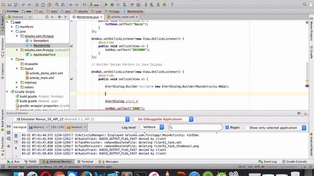 AlertDialog in Android Tutorial смотреть онлайн