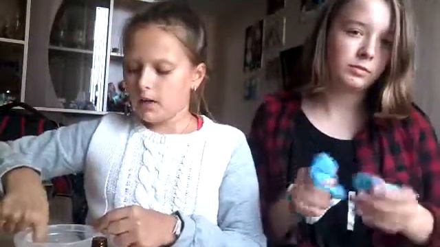 Как сделать лизун в домашних условиях(2 лизун)