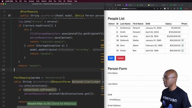 19 - Complete Spring Boot Web App Mini-Course - The Service Layer смотреть онлайн