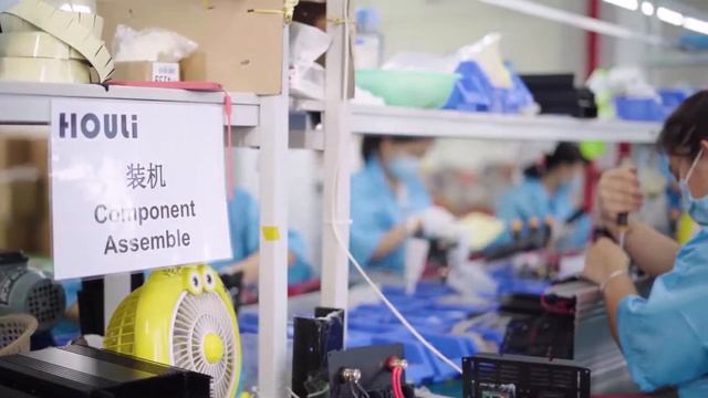 How To Know The Inverter Production Process From  HOULI Inverter Factory?