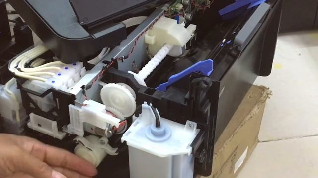 Printer Epson L3110 L3150 L4150 L Series paper not pickup fix 05 смотреть онлайн