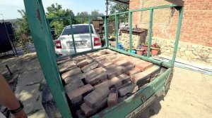 Дорожка из кирпича. Дешево и очень быстро. Что получилось.