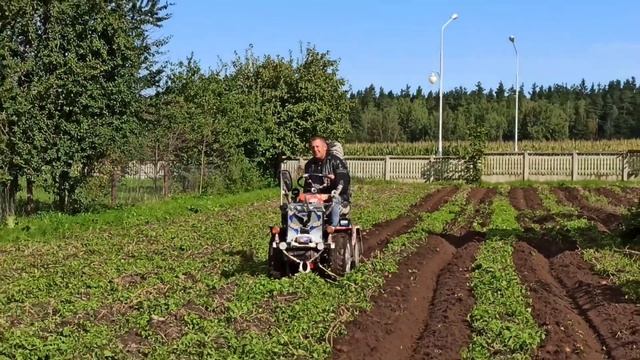 Копаем картошку мотоблок штенли 1900 смотреть онлайн