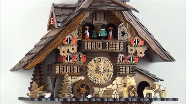 Настенные часы с кукушкой Engstler 481QMT смотреть онлайн