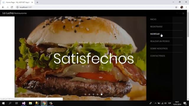 Pagina Web (C#) con Base de Datos (SQL) || Carrito de Compras - Restaurante смотреть онлайн
