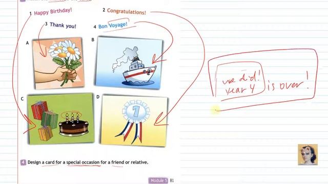 40. Spotlight 4. Module 5. Unit 10. Student's Book + Workbook