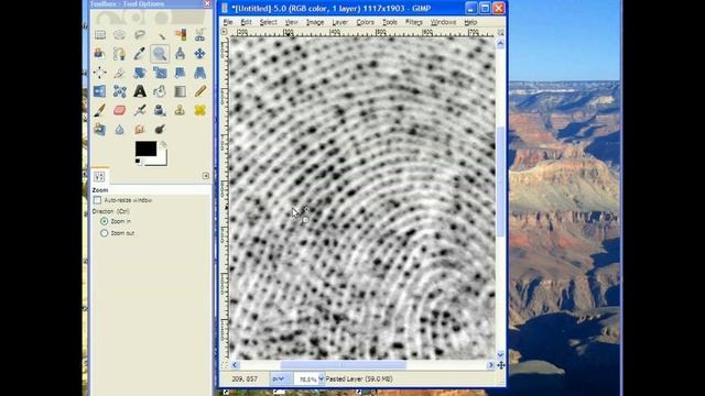 Fingerprint Processing with GIMP смотреть онлайн