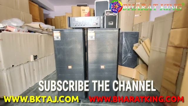 BHARAT ELECTRONICS 2 TOP DOUBLE 15 INCH AND 1500 WATT AMPLIFIER ONLY-36500 смотреть онлайн