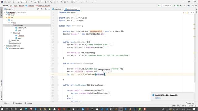 ArrayList in Java in Tamil | With example program смотреть онлайн